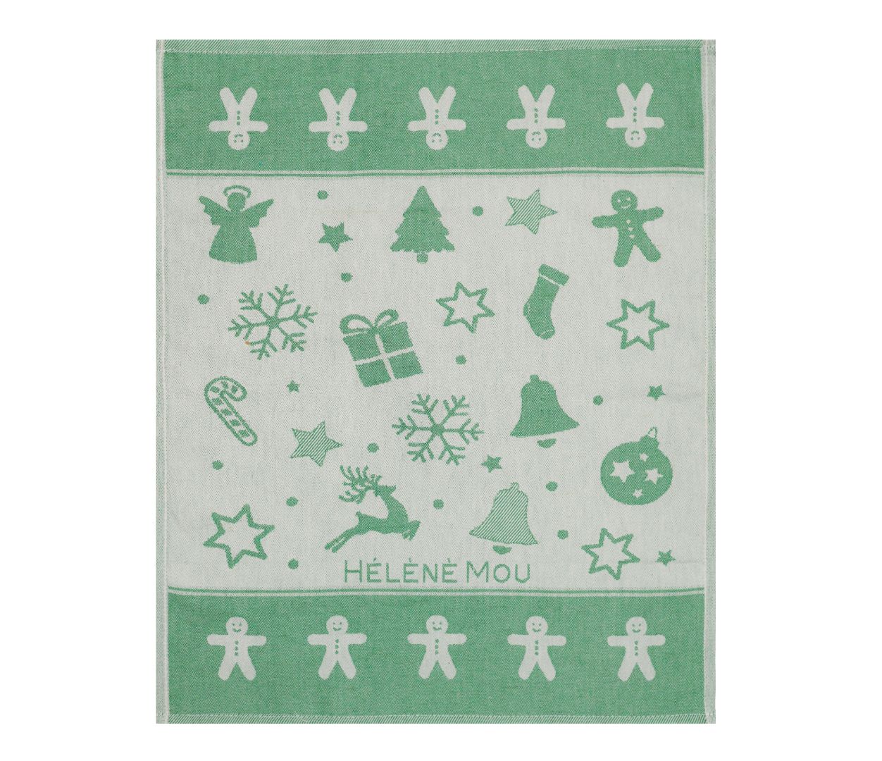 منشفة مطبخ كريسماس للاستخدام اليومي، مناشف مطبخ فائقة الامتصاص، قطعة قماش تنظيف قطنية، عبوة من 3 قطع، 50×70 سم 