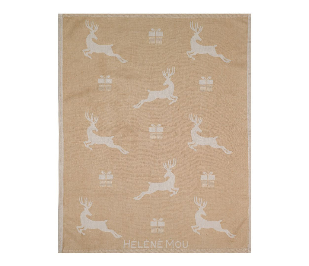 منشفة مطبخ كريسماس للاستخدام اليومي، مناشف مطبخ فائقة الامتصاص، قطعة قماش تنظيف قطنية، عبوة من 3 قطع، 50×70 سم 