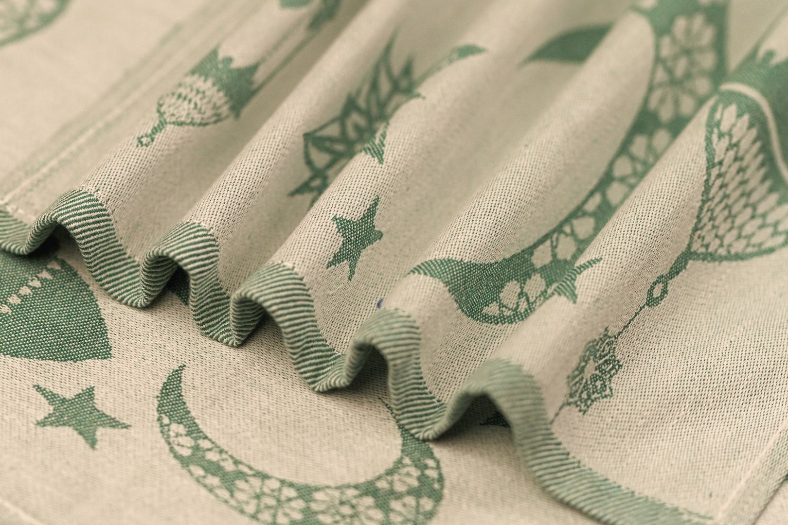 Ramadan Kitchen Towel for every use, Ultra Absorbent Kitchen Towels, Cotton Cleaning Cloth Pack of 3, 50x70 cm