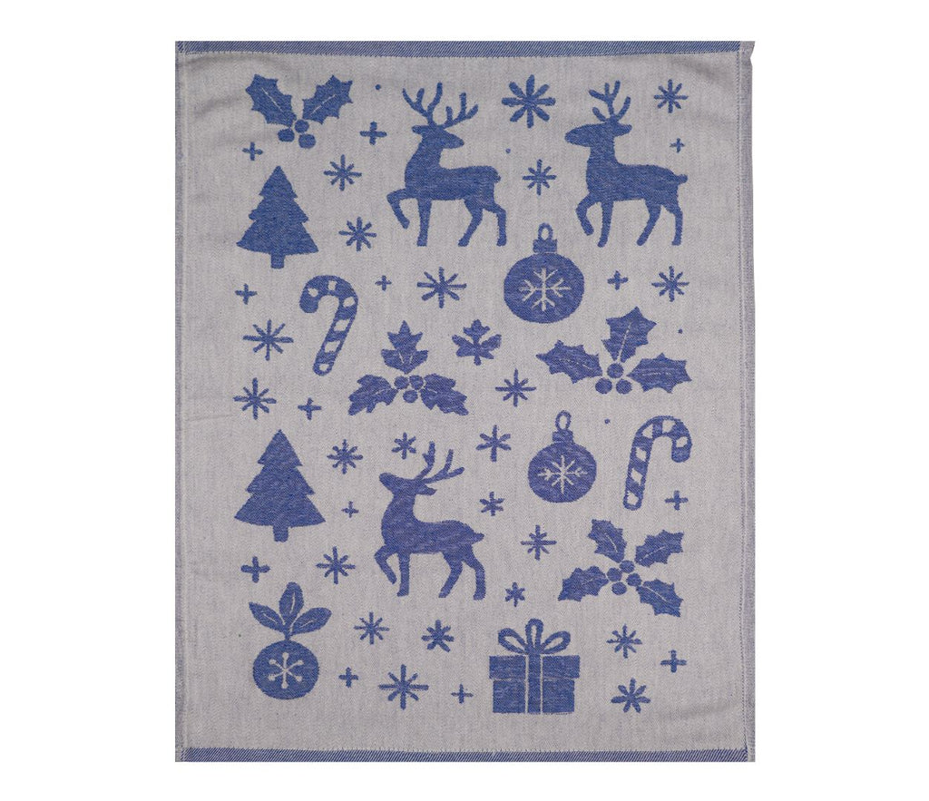 منشفة مطبخ كريسماس للاستخدام اليومي، مناشف مطبخ فائقة الامتصاص، قطعة قماش تنظيف قطنية، عبوة من 3 قطع، 50×70 سم 