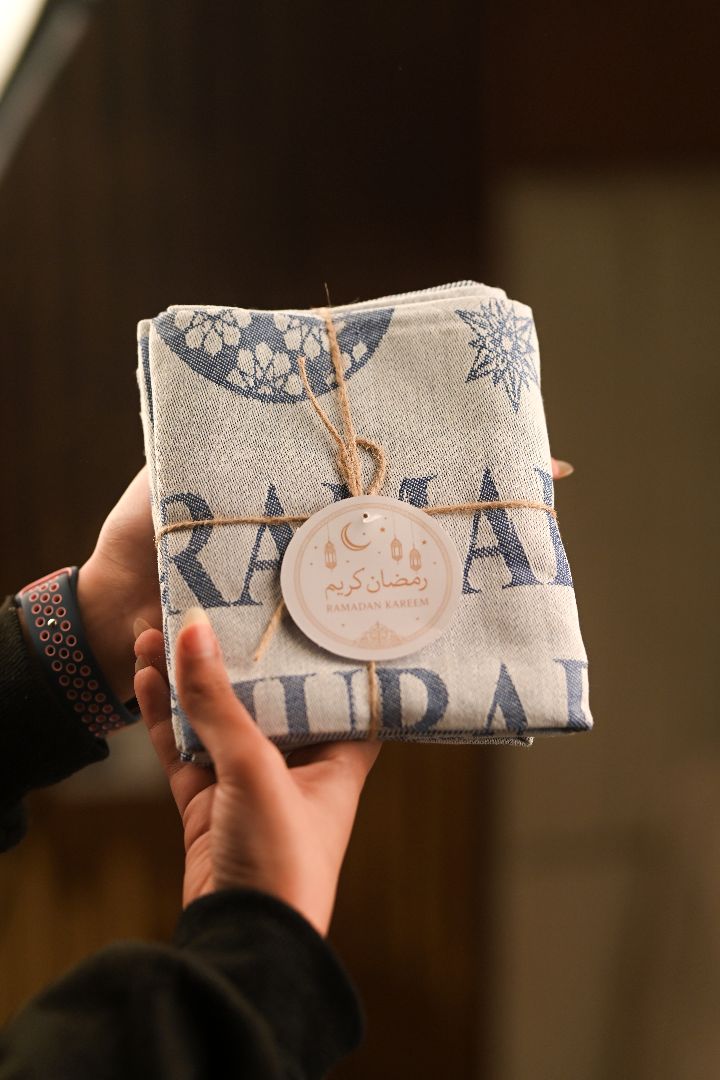 Ramadan Kitchen Towel for every use, Ultra Absorbent Kitchen Towels, Cotton Cleaning Cloth Pack of 3, 50x70 cm