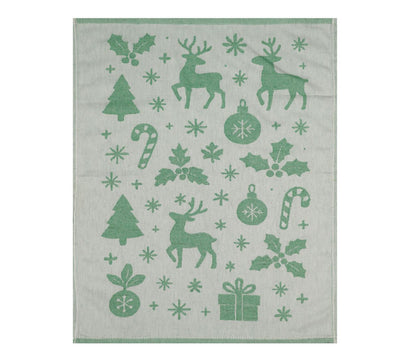 Christmas Kitchen Towel for every use, Ultra Absorbent Kitchen Towels, Cotton Cleaning Cloth Pack of 3, 50x70 cm
