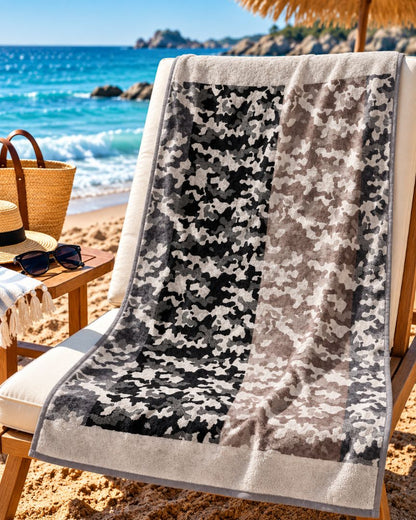 Velour Beach towel 100%cotton,90x170 cm.