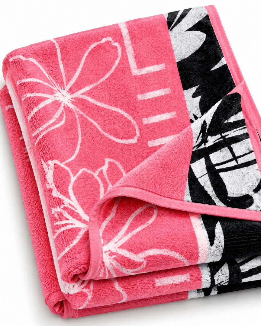 Velour Beach towel 100%cotton,90x170 cm.