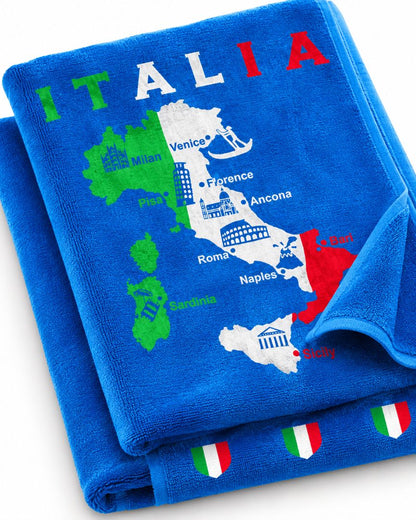 Velour Beach towel 100%cotton,90x170 cm.