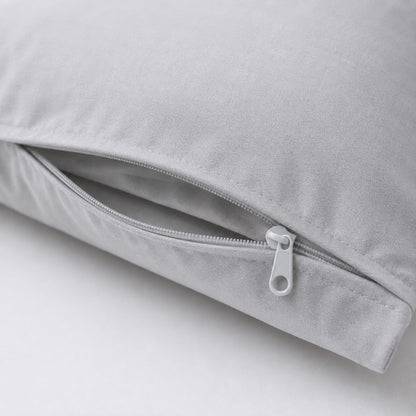 Set of 2 Zipper Pillowcases – 100% Cotton – 50×70 cm.