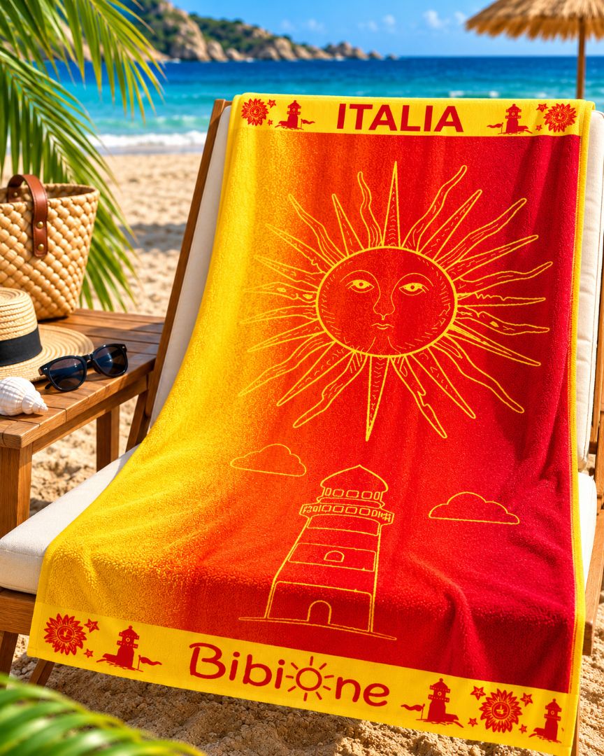 Velour Beach towel 100%cotton,90x170 cm.