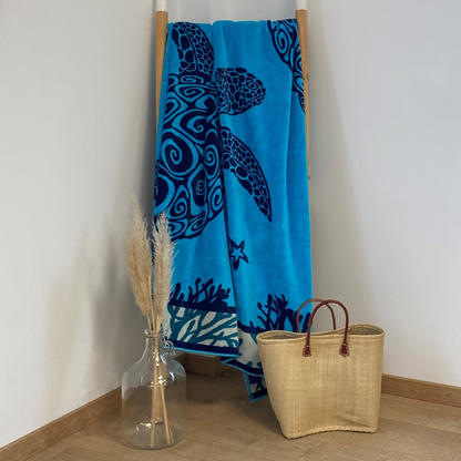 XL Velour Beach towel 100%cotton,140x180 cm