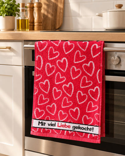 Terry Kitchen towels, 3 PCS PACK OF Kitchen Towels 100% Cotton,50x50 cm