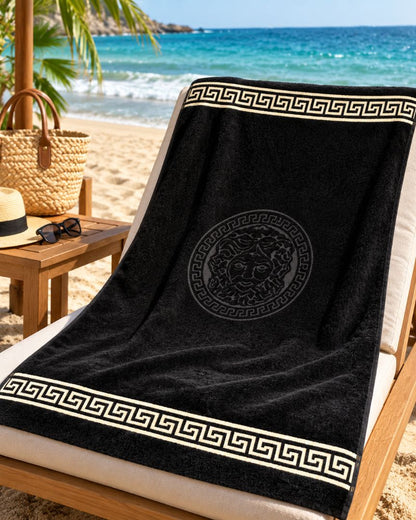 Velour Beach towel 100%cotton,90x170 cm.