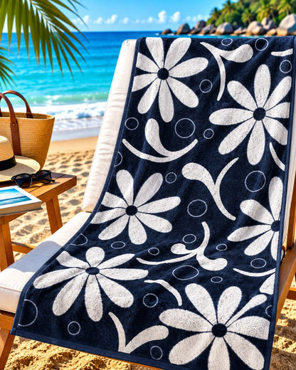 Velour Beach towel 100%cotton,90x170 cm.
