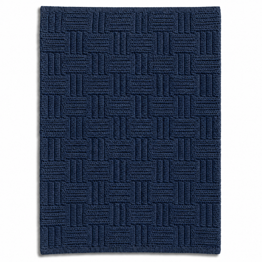 Helene MOU Bath Mat Towel - 100% Cotton 1 Pc Absorbent Bathmat - Quick Dry Bath Mats for Bathrooms, 50 x 80 cm.