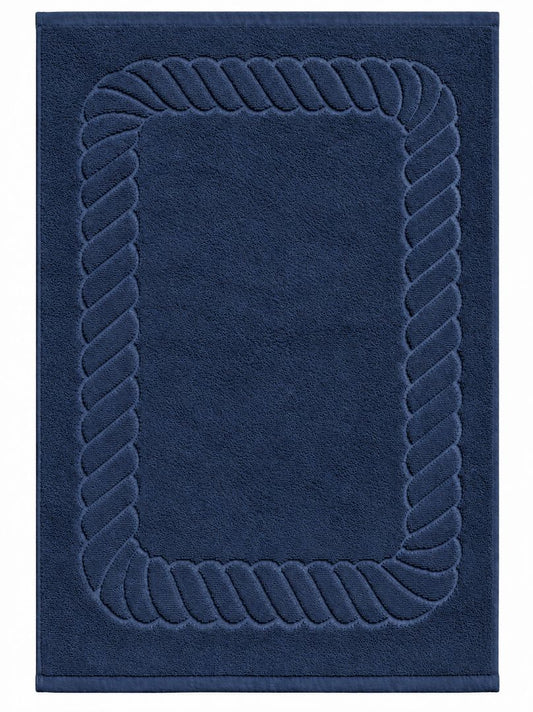 Helene MOU Bath Mat Towel - 100% Cotton 1 Pc Absorbent Bathmat - Quick Dry Bath Mats for Bathrooms, 50 x 70 cm.