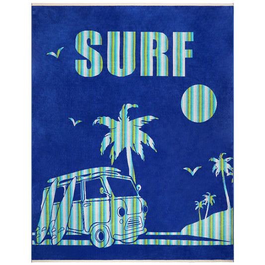 XL Velour Beach towel 100%cotton,140x180 cm