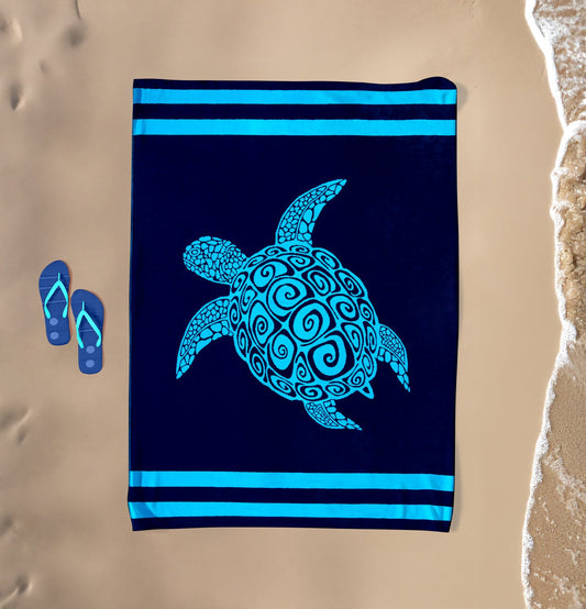 XL Velour Beach towel 100%cotton,140x180 cm