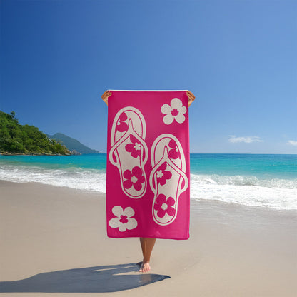 Velour Beach towel 100%cotton,90x170 cm