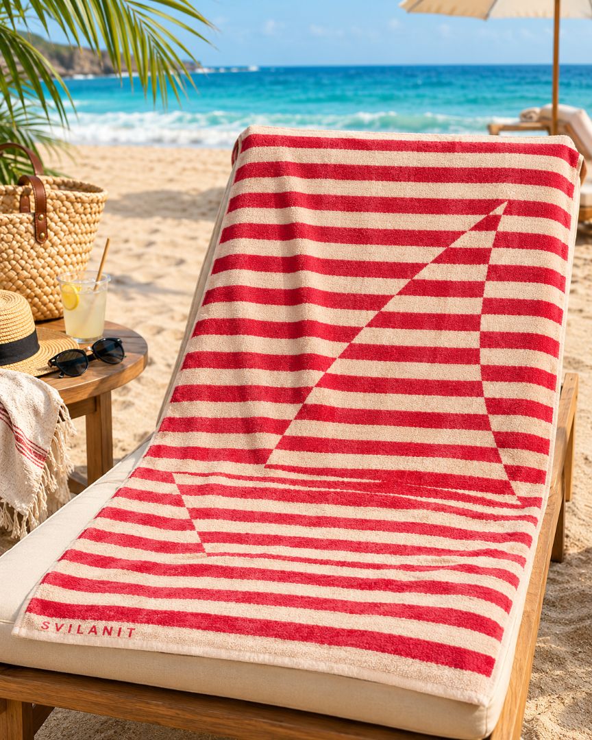 Velour Beach towel 100%cotton,80x160 cm.