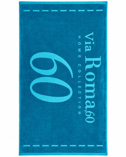 Velour Beach towel 100%cotton,90x170 cm.