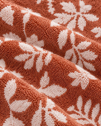 VELOUR TERRY KITCHEN TOWELS SET OF 3 PCS, 100% COTTON , 50X70 CM,