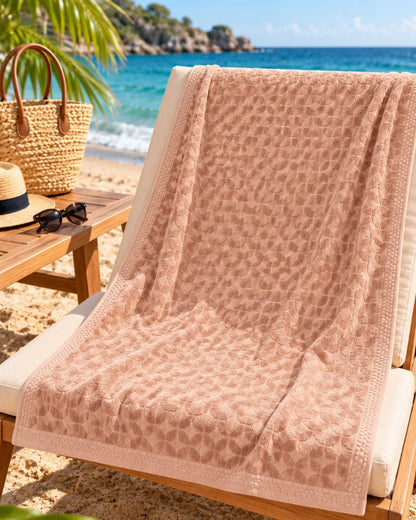 Velour Beach towel 100%cotton,90x170 cm.