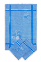 SET OF 3 PCS KITCHEN TOWELS , 100% COTTON , 50X70 CM