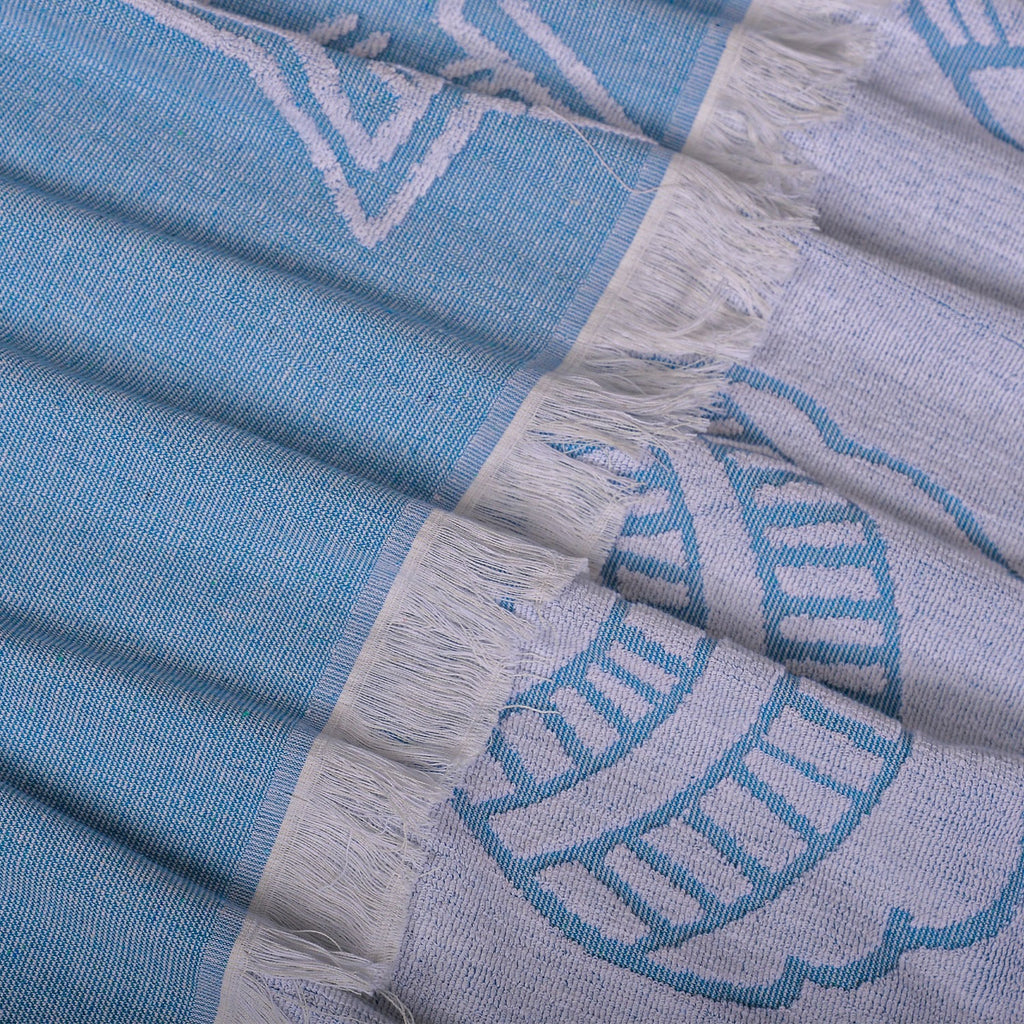 منشفة تيري للشاطئ 100% قطن، 90×170 سم