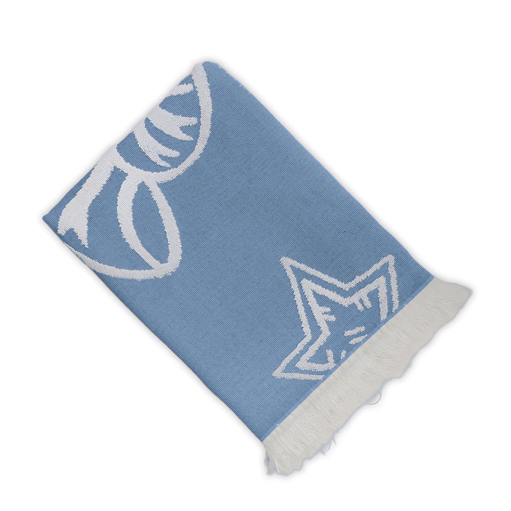 منشفة تيري للشاطئ 100% قطن، 90×170 سم