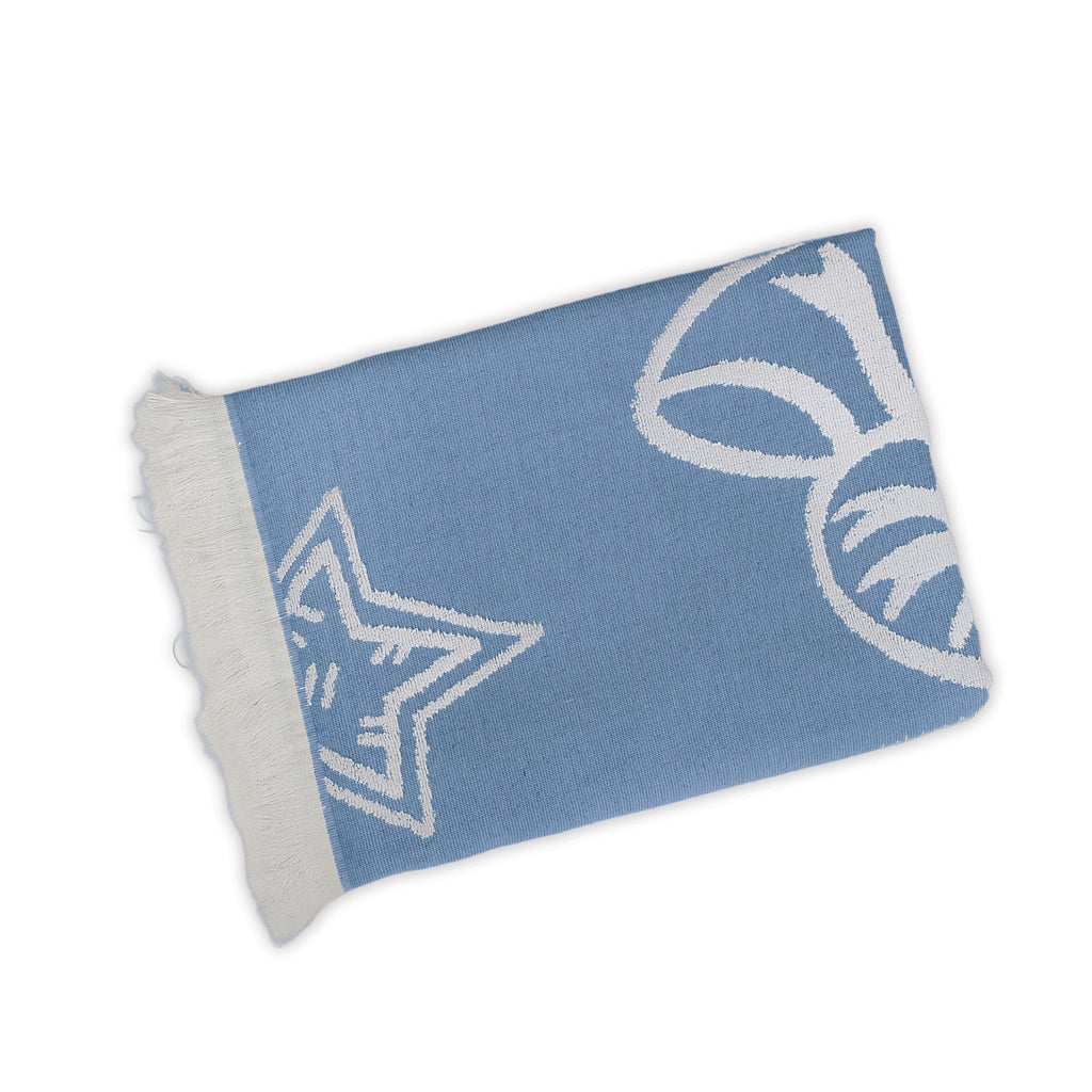 منشفة تيري للشاطئ 100% قطن، 90×170 سم