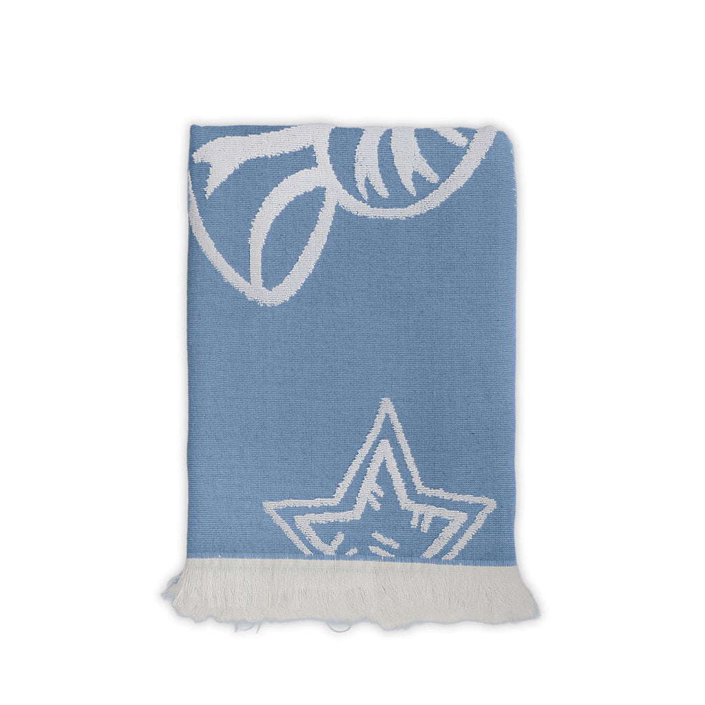 منشفة تيري للشاطئ 100% قطن، 90×170 سم