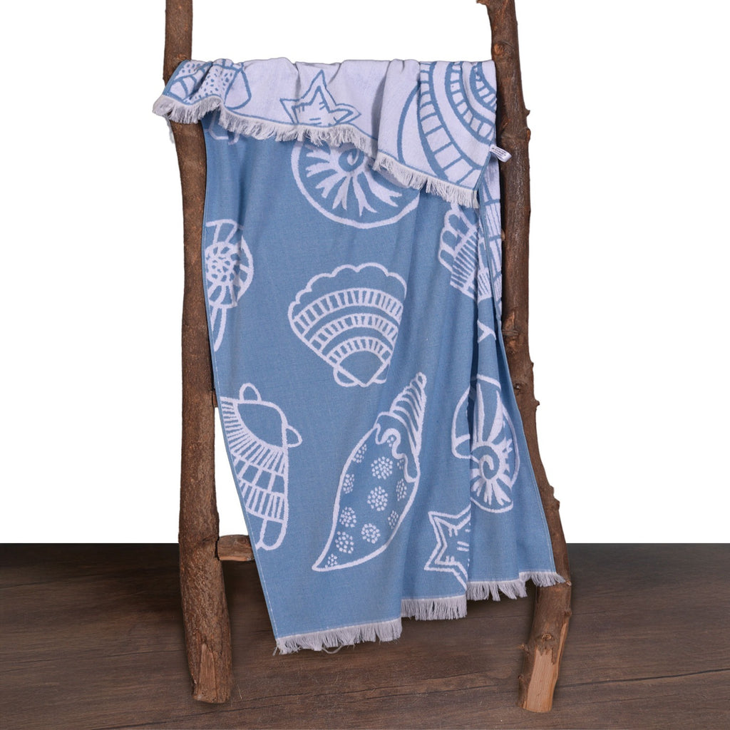 منشفة تيري للشاطئ 100% قطن، 90×170 سم