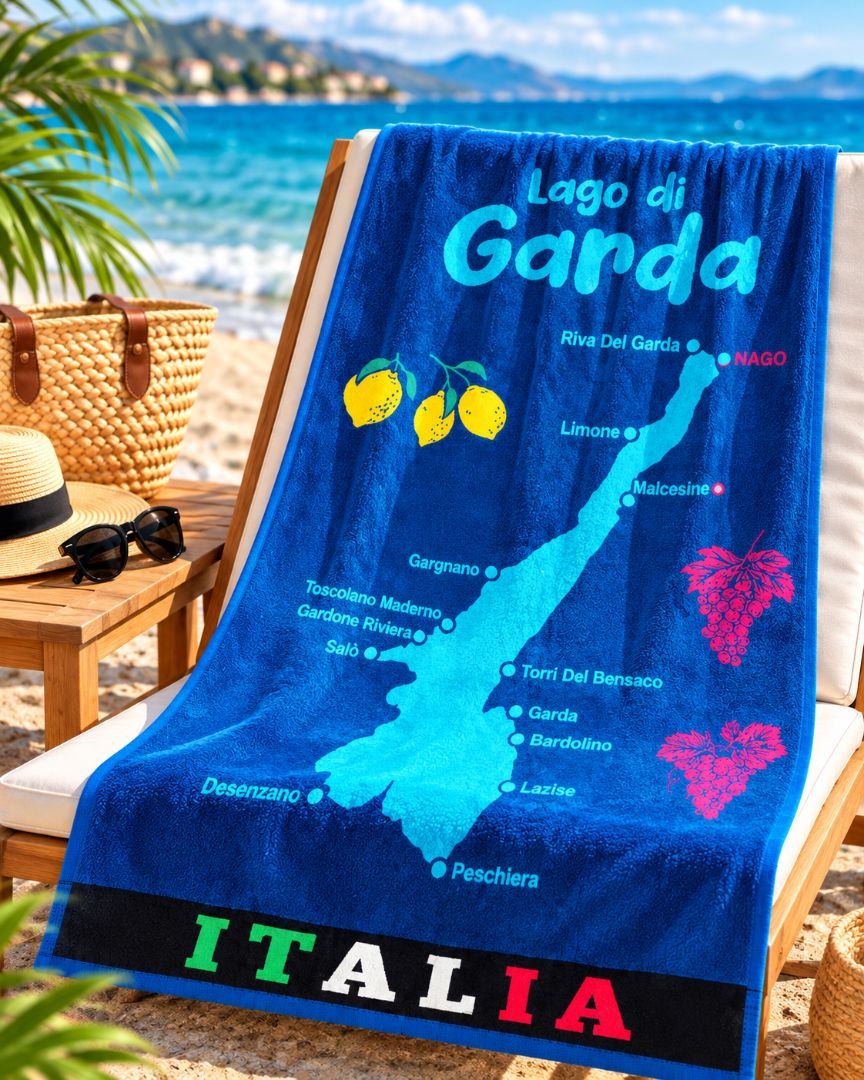 Velour Beach towel 100%cotton,90x170 cm.