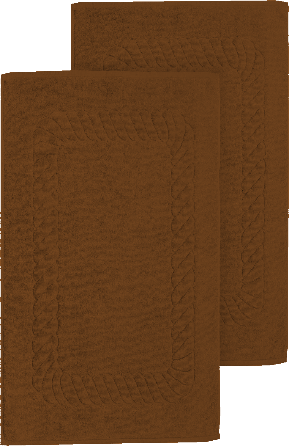 Helene MOU Bath Mat Towel - 100% Cotton 1 Pc Absorbent Bathmat - Quick Dry Bath Mats for Bathrooms, 50 x 70 cm.