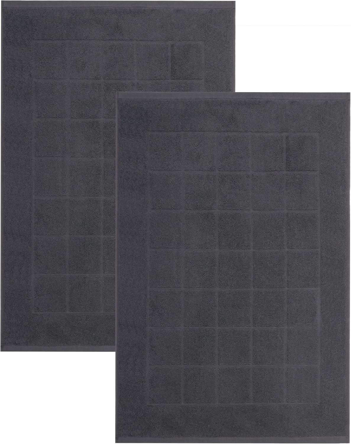 Helene MOU Bath Mat Towel - 100% Cotton 1 Pc Absorbent Bathmat - Quick Dry Bath Mats for Bathrooms, 50 x 70 cm.