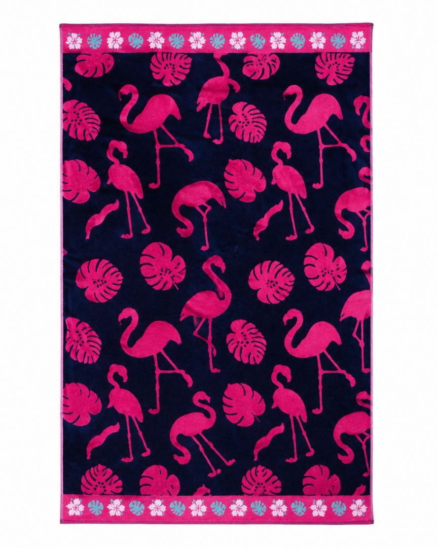 Velour Beach towel 100%cotton,90x170 cm