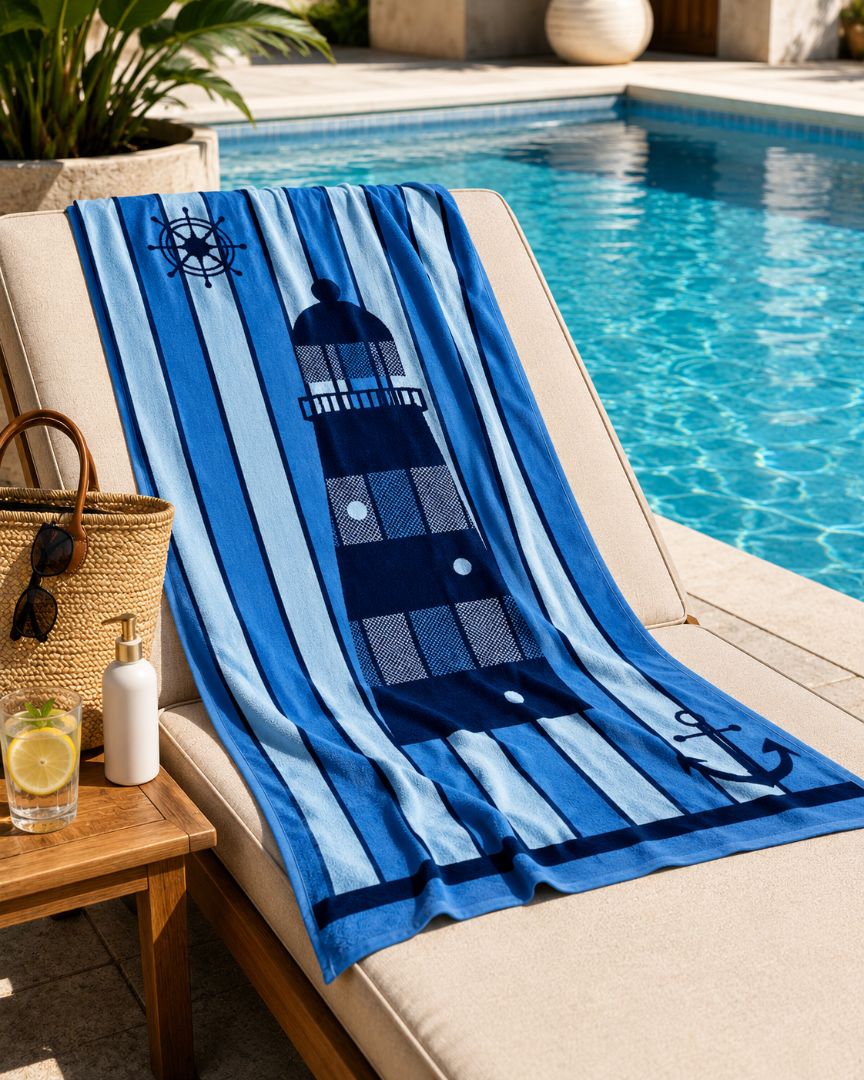 Velour Beach towel 100%cotton,90x170 cm.