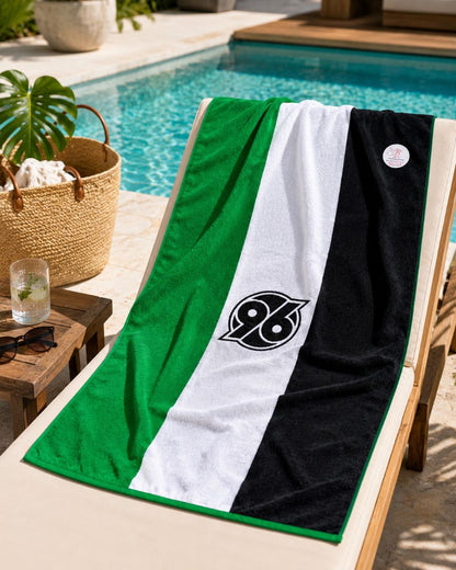 Velour Beach towel 100%cotton,90x170 cm.