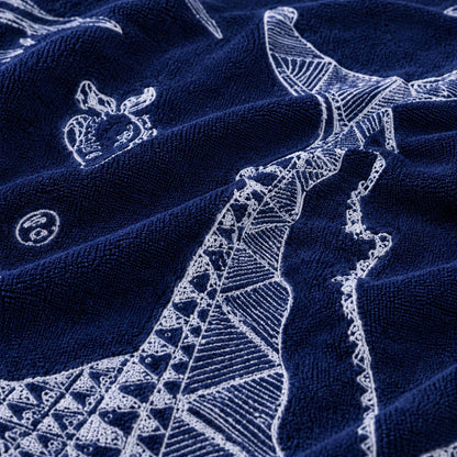 Velour Beach towel 100%cotton,90x170 cm.