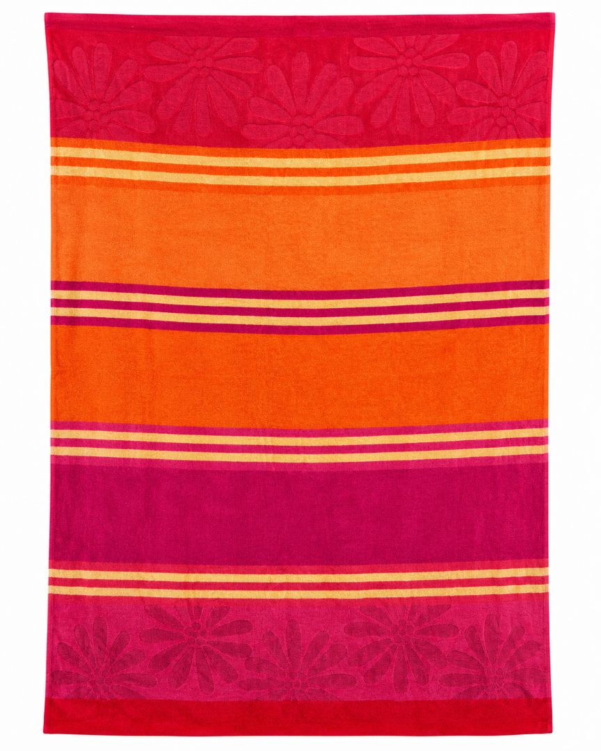 XL Velour Beach towel 100%cotton,140x180 cm.