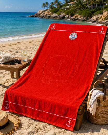 Velour Beach towel 100%cotton,90x170 cm.