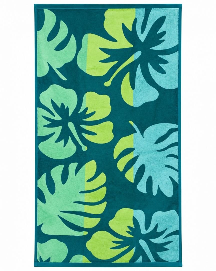 Velour Beach towel 100%cotton,90x170 cm.