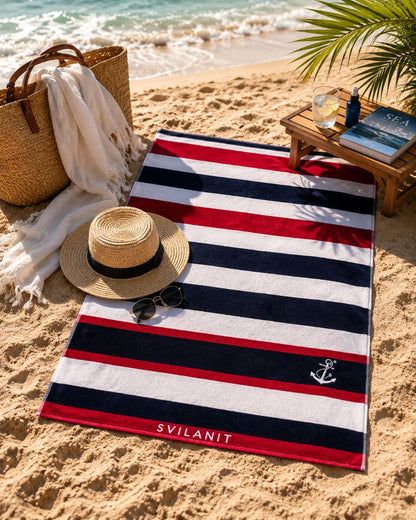 Velour Beach towel 100%cotton,100x180 cm.