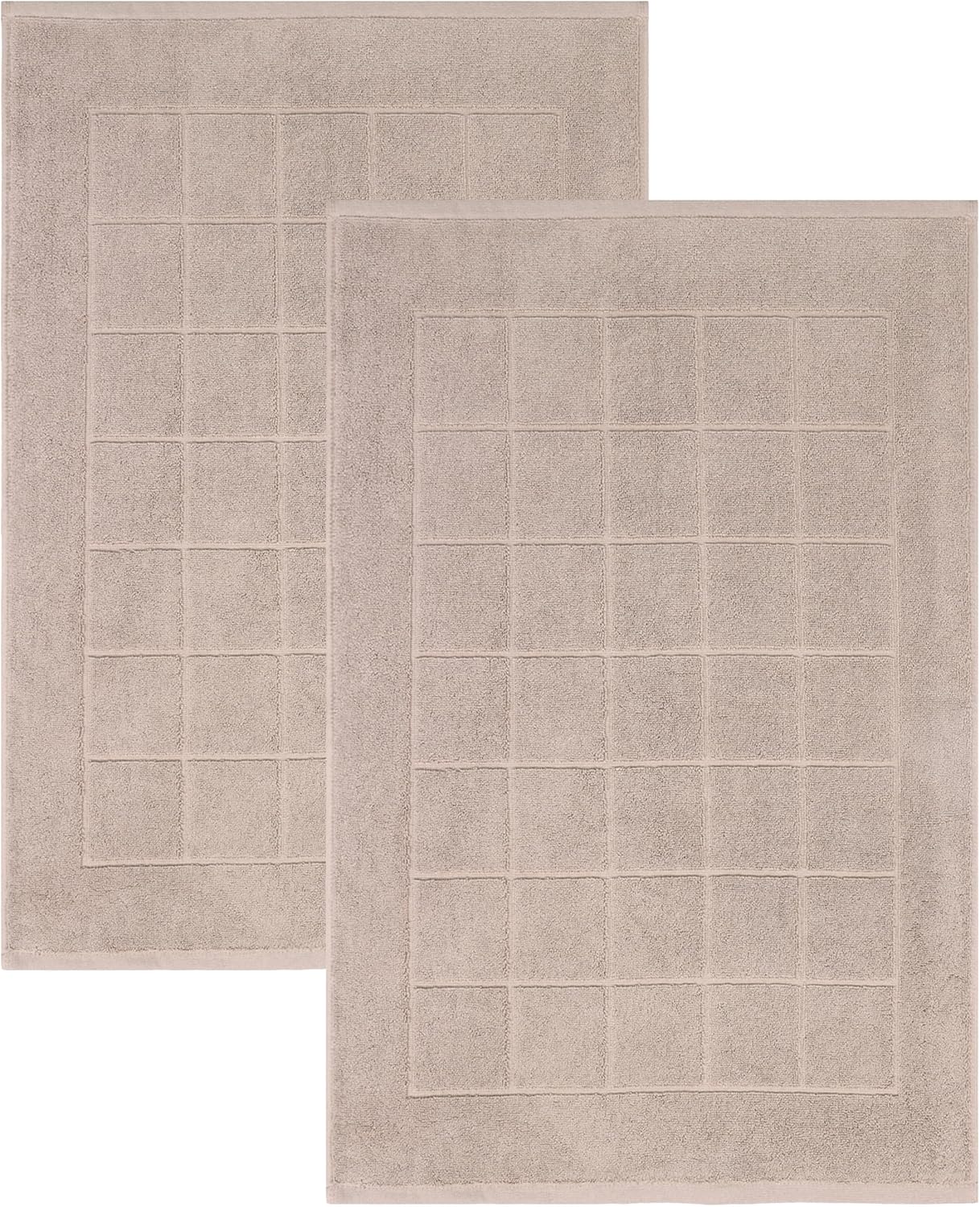 Helene MOU Bath Mat Towel - 100% Cotton 1 Pc Absorbent Bathmat - Quick Dry Bath Mats for Bathrooms, 50 x 70 cm.