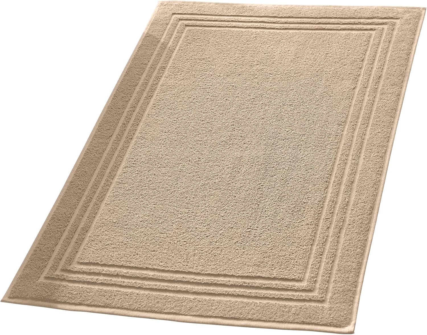 Helene MOU Bath Mat Towel - 100% Cotton 1 Pc Absorbent Bathmat - Quick Dry Bath Mats for Bathrooms, 50 x 70 cm.