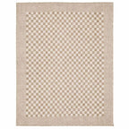 SET OF 3 PCS KITCHEN TOWELS , 100% COTTON , 50X70 CM (Beige)