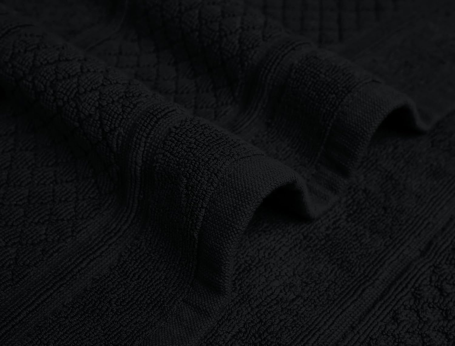 Helene MOU Bath Mat Towel - 100% Cotton 1 Pc Absorbent Bathmat - Quick Dry Bath Mats for Bathrooms, 50 x 70 cm