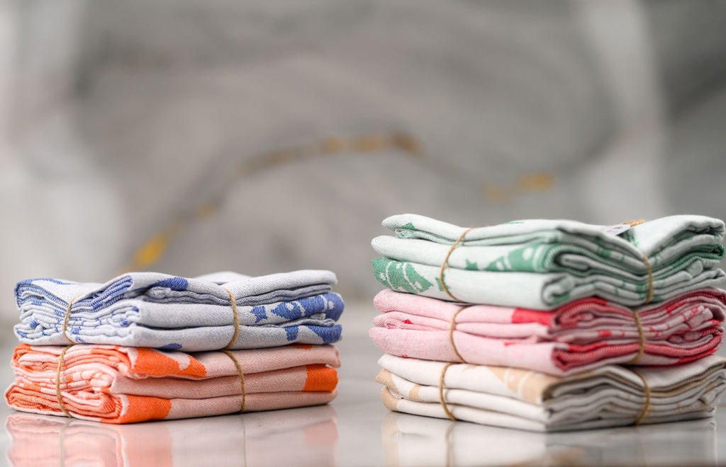 منشفة مطبخ كريسماس للاستخدام اليومي، مناشف مطبخ فائقة الامتصاص، قطعة قماش تنظيف قطنية، عبوة من 3 قطع، 50×70 سم 