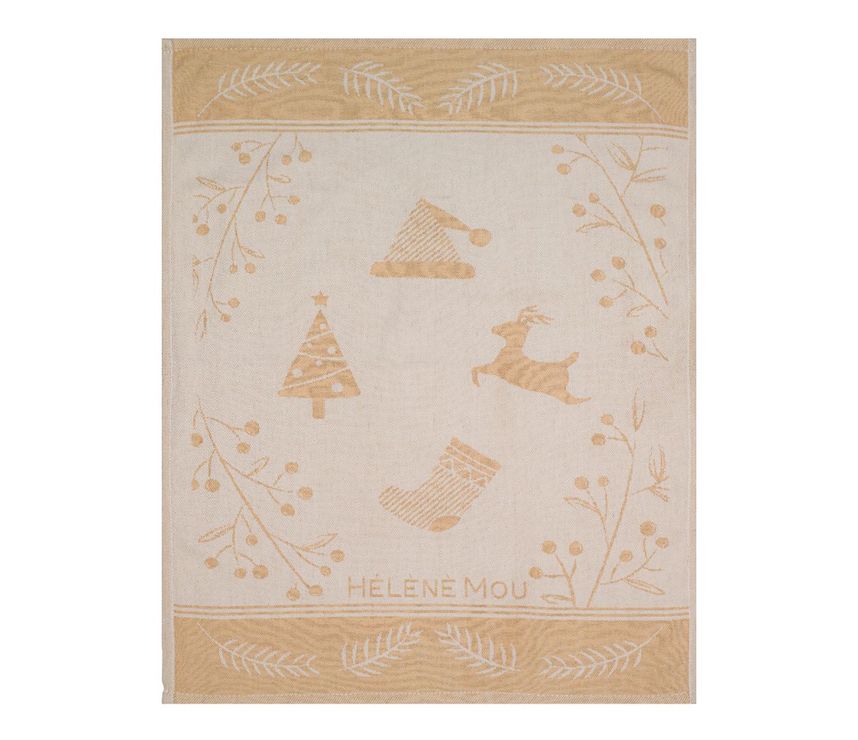 منشفة مطبخ كريسماس للاستخدام اليومي، مناشف مطبخ فائقة الامتصاص، قطعة قماش تنظيف قطنية، عبوة من 3 قطع، 50×70 سم 