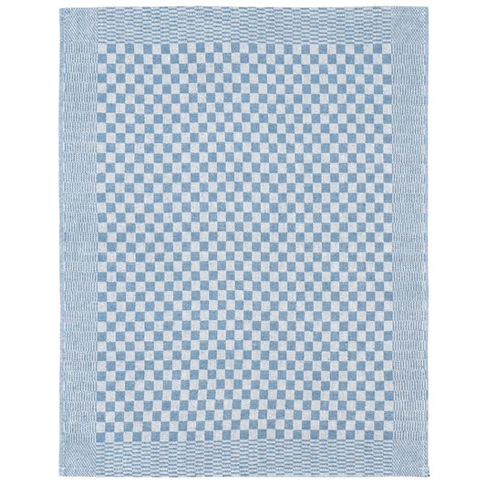 SET OF 3 PCS KITCHEN TOWELS , 100% COTTON , 50X70 CM (Light Blue)