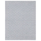 SET OF 3 PCS KITCHEN TOWELS , 100% COTTON , 50X70 CM (Light Gray)
