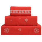 Christmas Kitchen Towel for every use, Ultra Absorbent Kitchen Towels, Cotton Cleaning Cloth Pack of 3, 50x70 cm